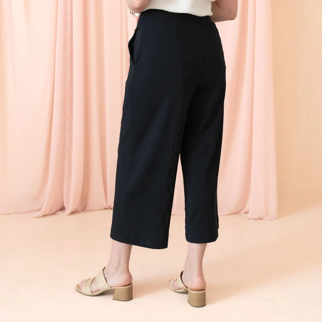 Sample Sale: The Dressy Lounge Crop Pant sold by Encircled product image thumbnail 5