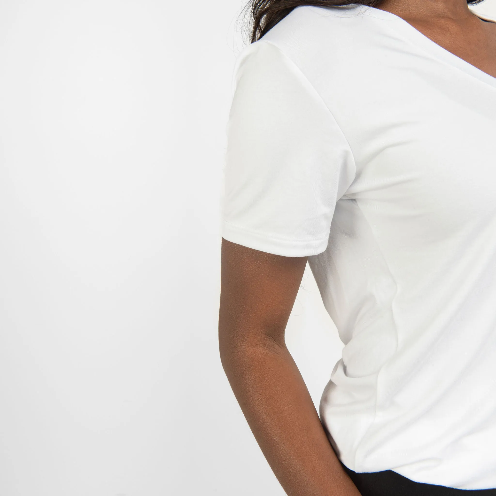 Last Chance: The Effortless V-Neck T-Shirt sold by Encircled product image thumbnail 2