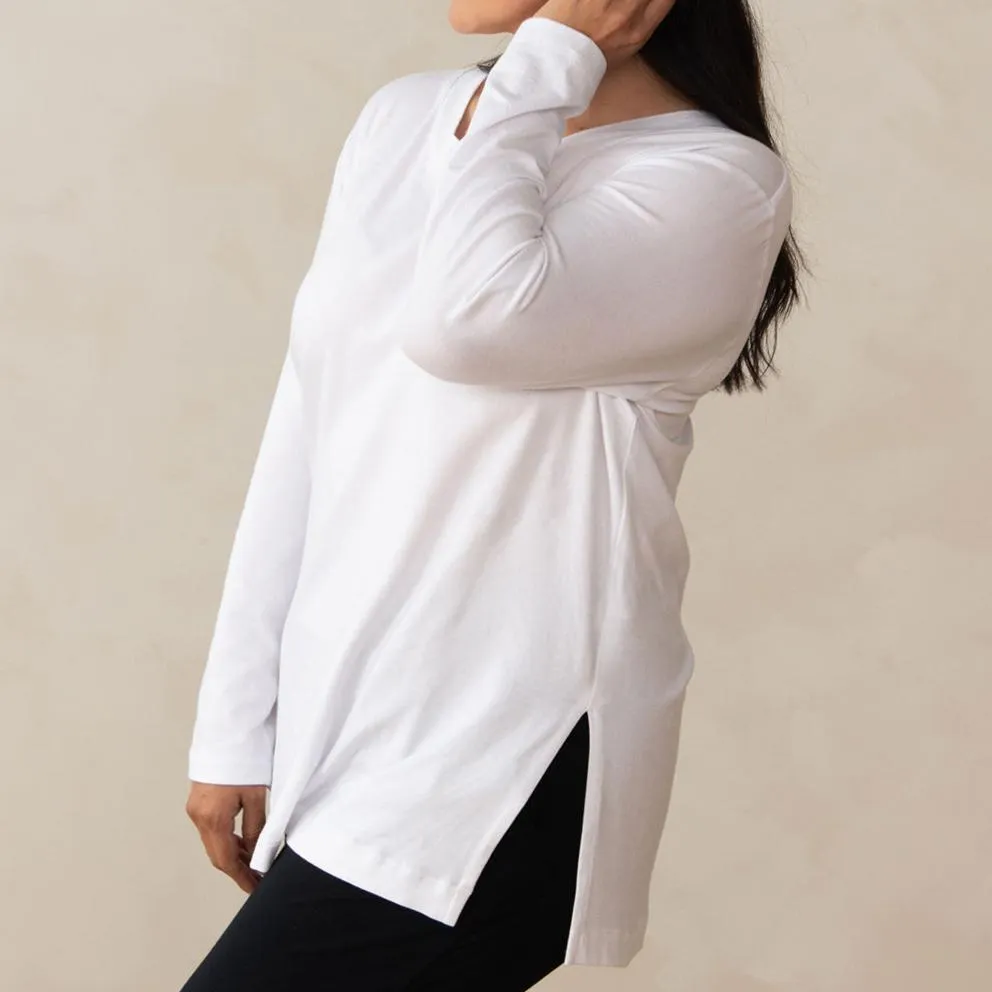 Sample Sale: The Cloud Jersey Long Sleeve Tunic sold by Encircled