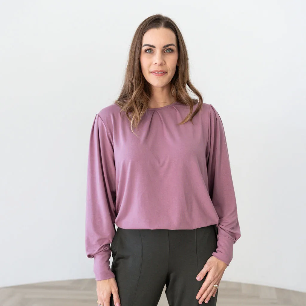 The Comfy Blouson Top sold by Encircled