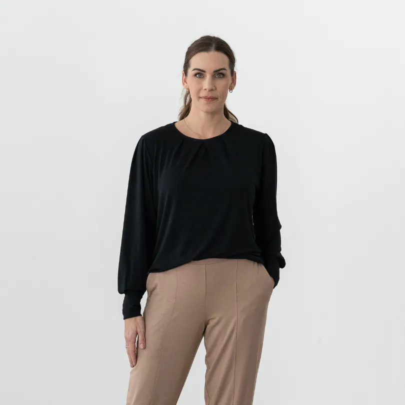 The Comfy Blouson Top sold by Encircled product image thumbnail 3