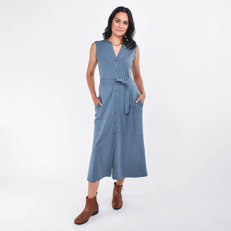 Sample Sale: The Comfy Button-Front Dress sold by Encircled