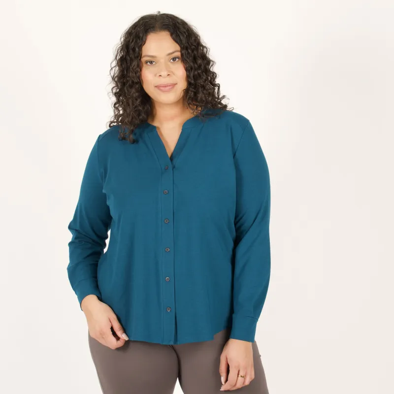 Sample Sale: The Comfy Button-Up (New Version) sold by Encircled