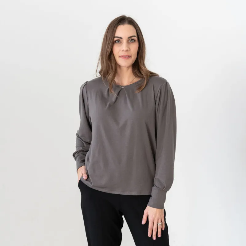 Sample Sale: The Comfy Blouson Top sold by Encircled
