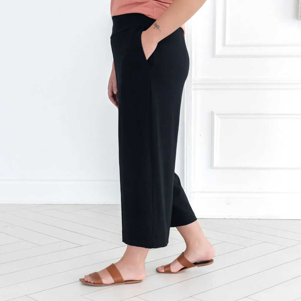 The Dressy Wide Leg Crop Pant sold by Encircled product image thumbnail 2