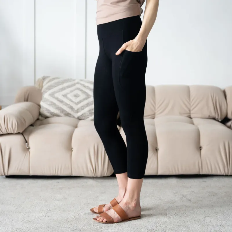 The Going Places Capri Pocket Legging sold by Encircled