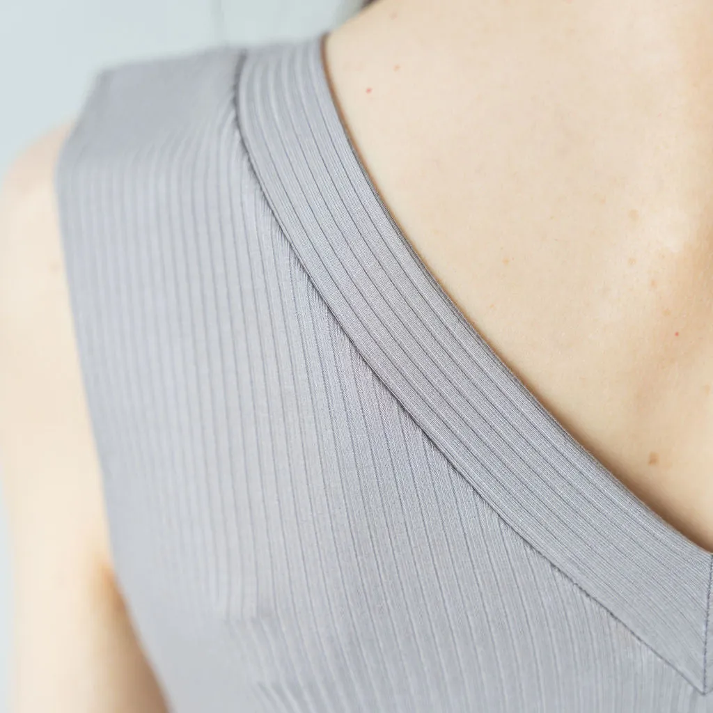 The Reversible Rib Knit Tank Dress sold by Encircled product image thumbnail 5