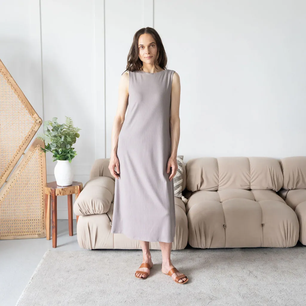The Reversible Rib Knit Tank Dress sold by Encircled product image thumbnail 2