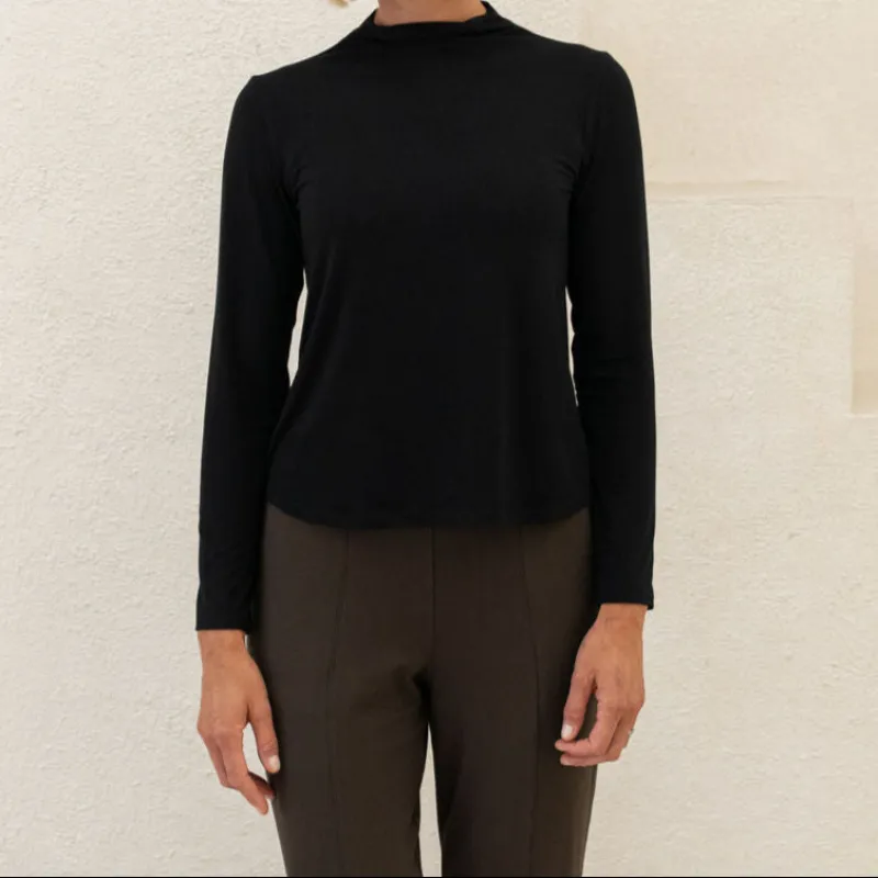 Sample Sale: The Going Places Long Sleeve Mock Neck sold by Encircled