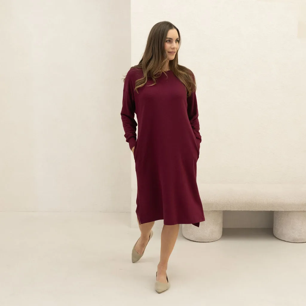 The Dressy Sweatshirt Dress sold by Encircled