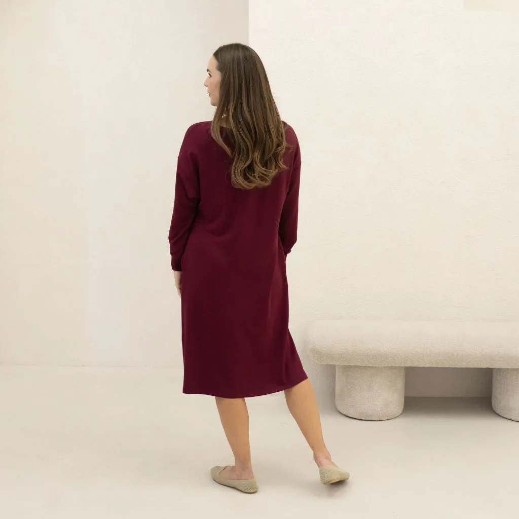 The Dressy Sweatshirt Dress sold by Encircled product image thumbnail 3