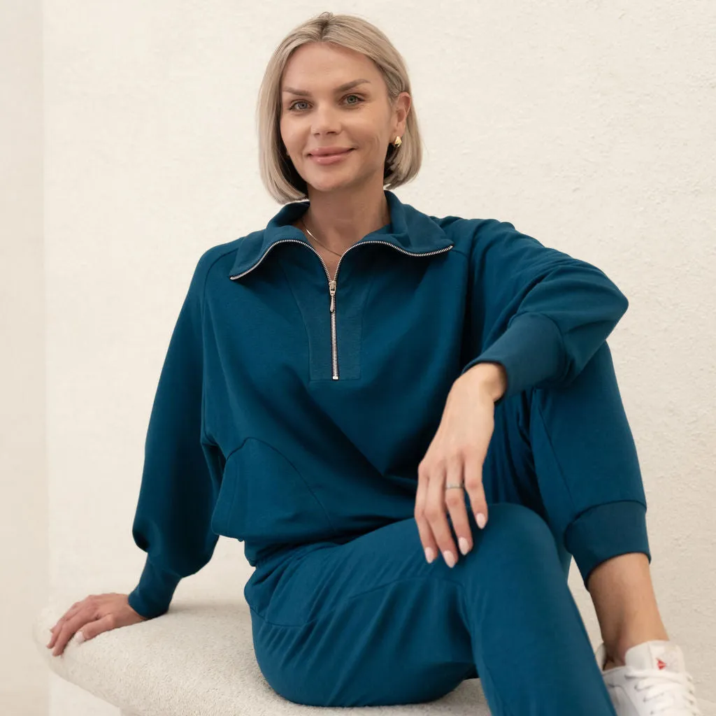 The Sojourn Half-Zip sold by Encircled