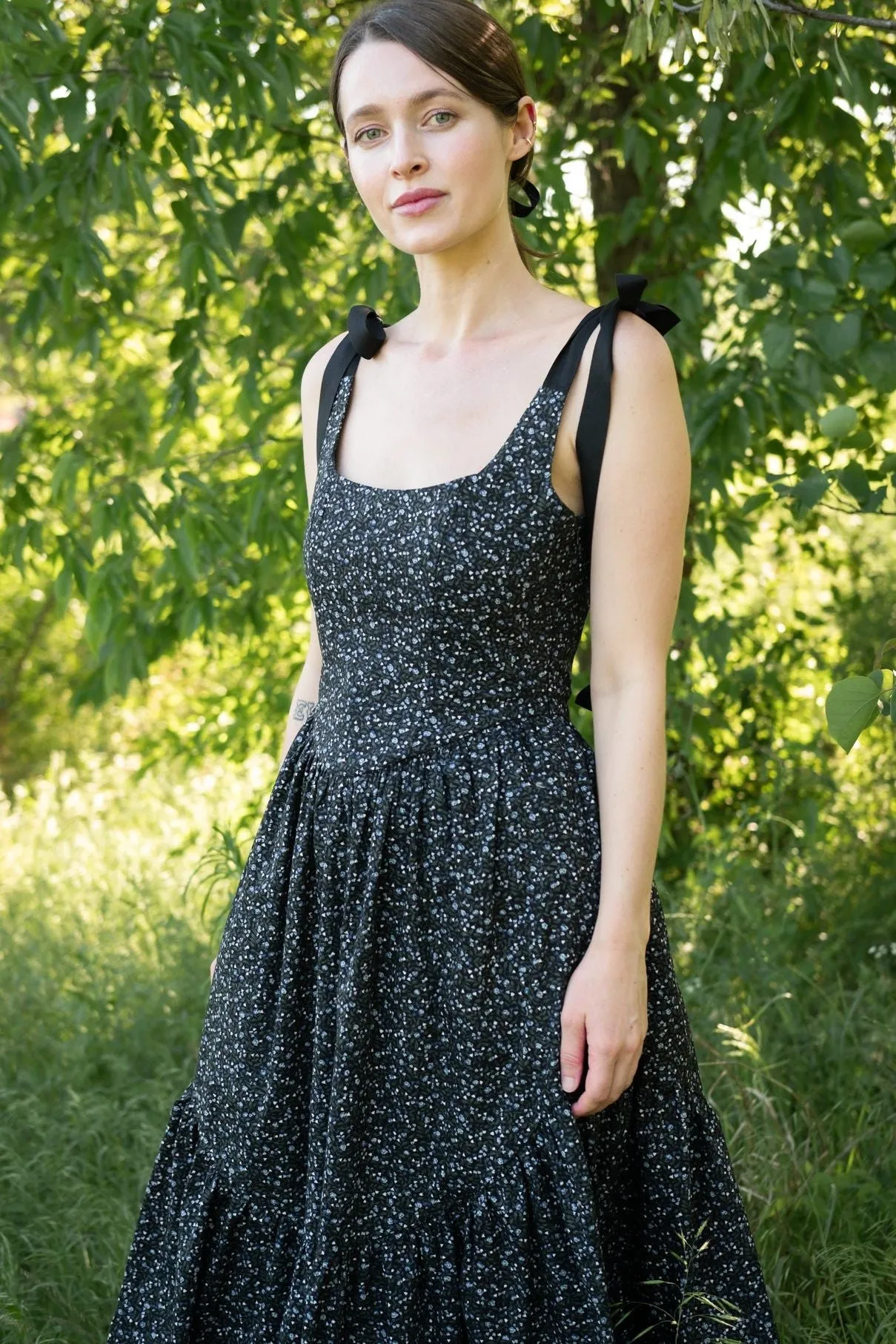 Mirabelle Dress in Secret Garden Floral sold by Of Her Own Kind product image thumbnail 3