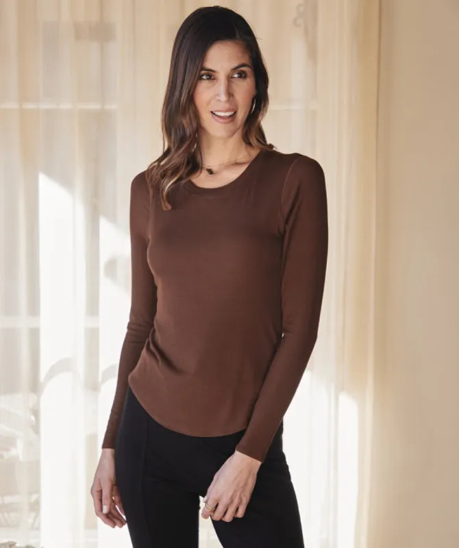 The Last Few - The Aspen Long Sleeve Top - Final Sale sold by SheBird