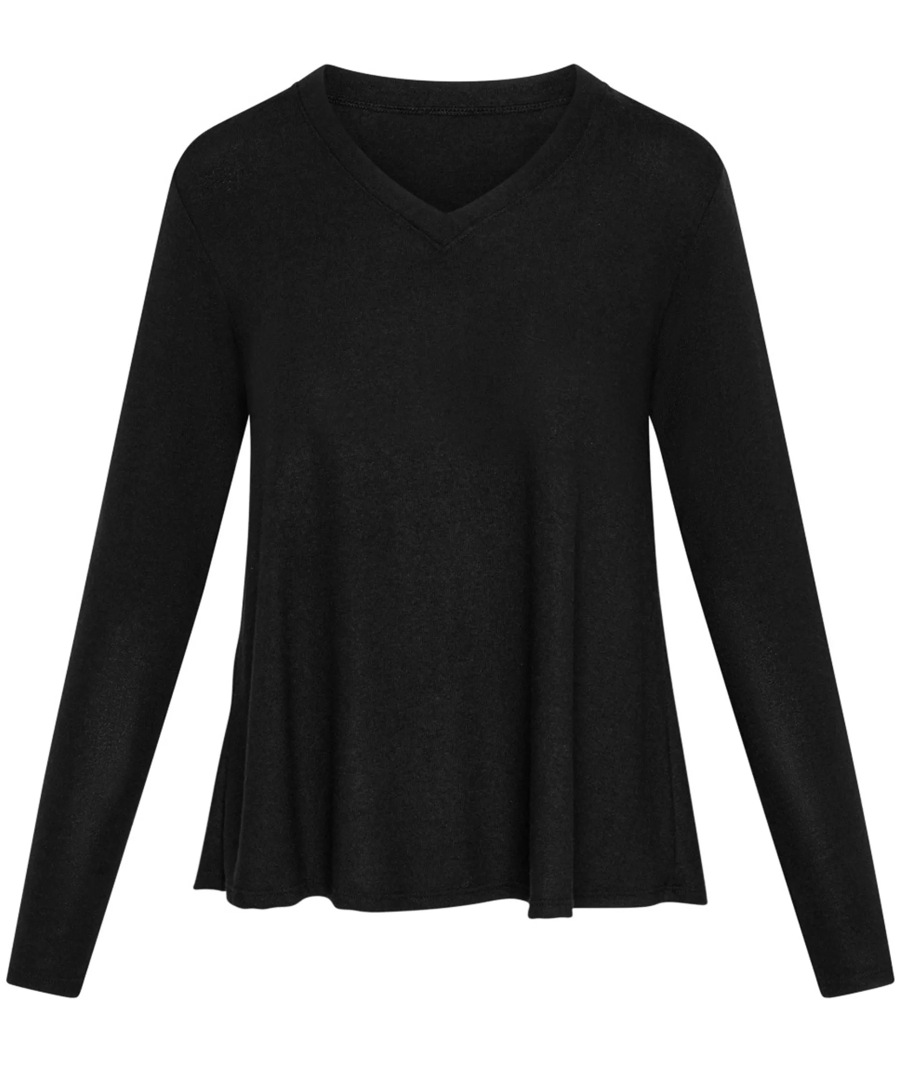 CashSoft V-Neck Long Sleeve sold by SheBird