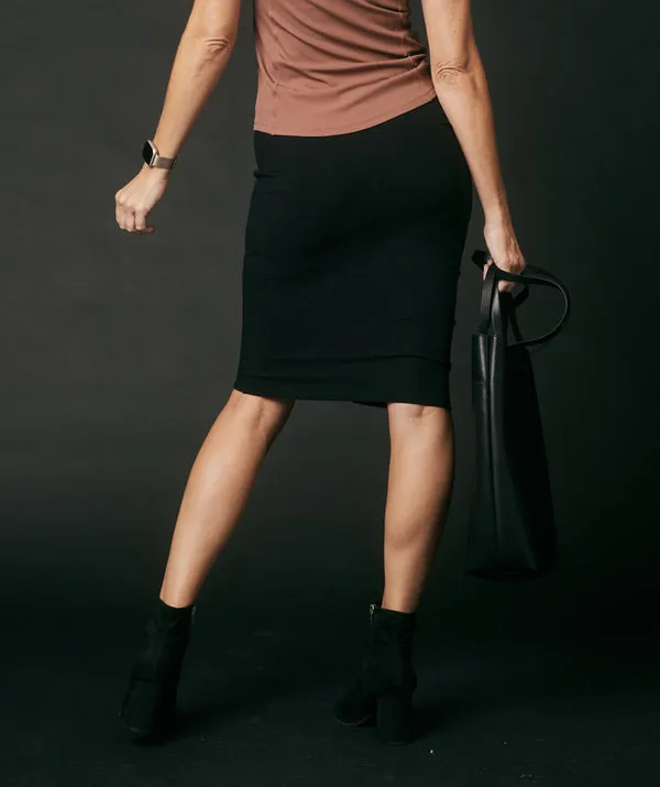 The Ruched Pencil Skirt with built-in shorts sold by SheBird product image thumbnail 4