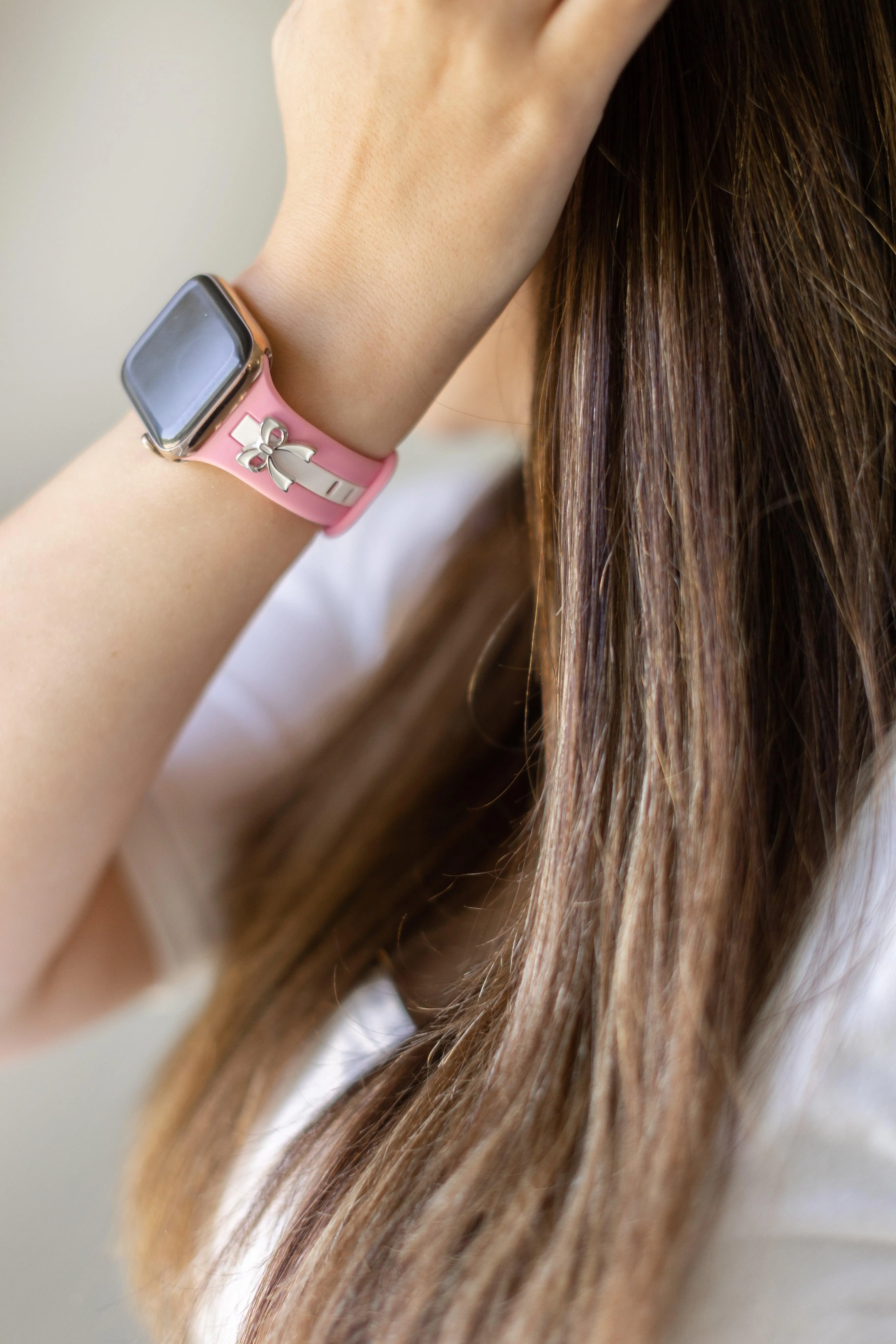 “It Girl” Doll Pink Smart Watch Band sold by Strawberry Avocados product image thumbnail 3