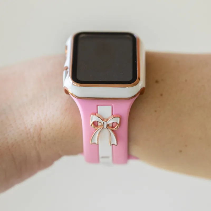 Apple Watch White Face Cover sold by Strawberry Avocados