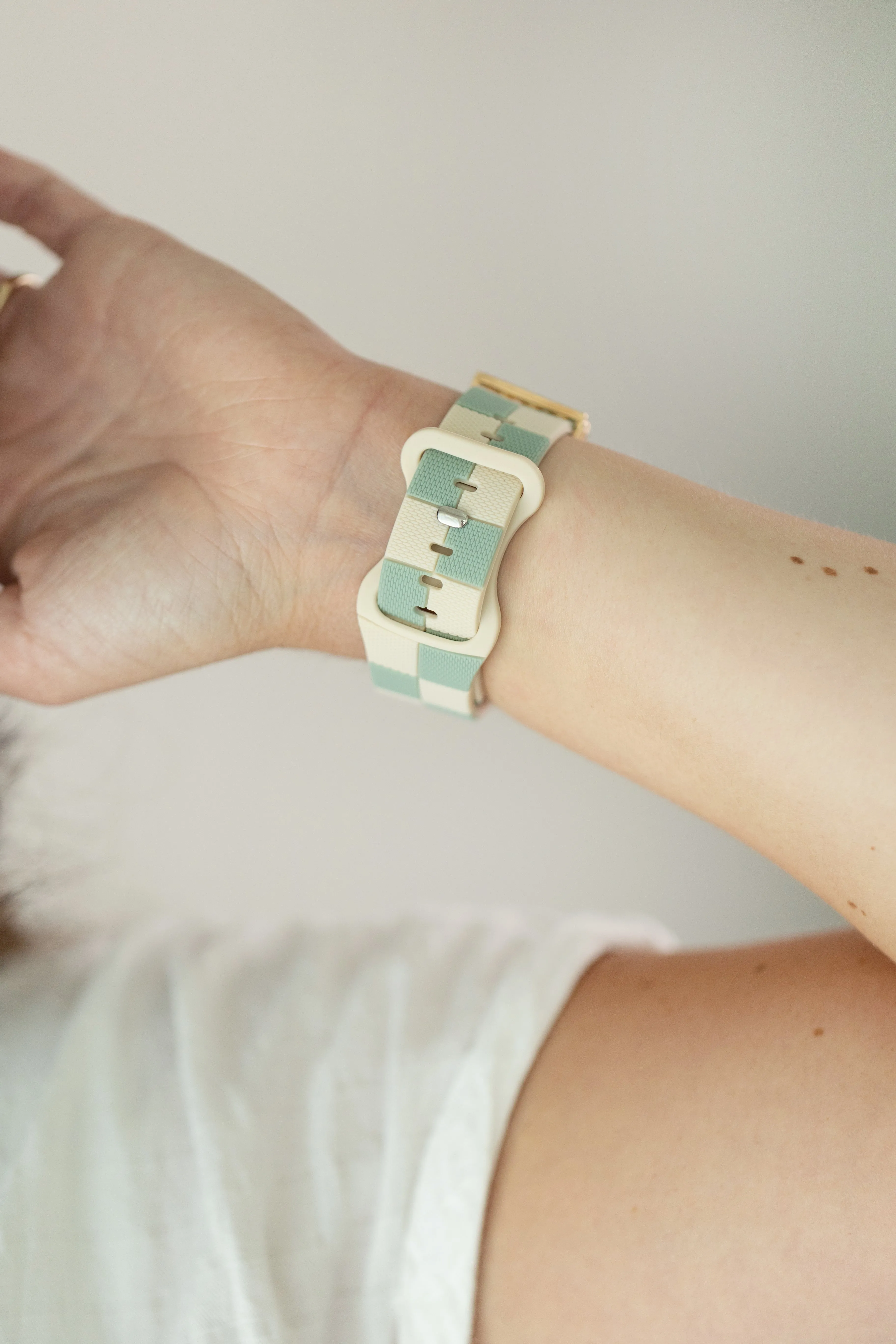 Downtown Matcha Latte Apple Watch Band sold by Strawberry Avocados product image thumbnail 5