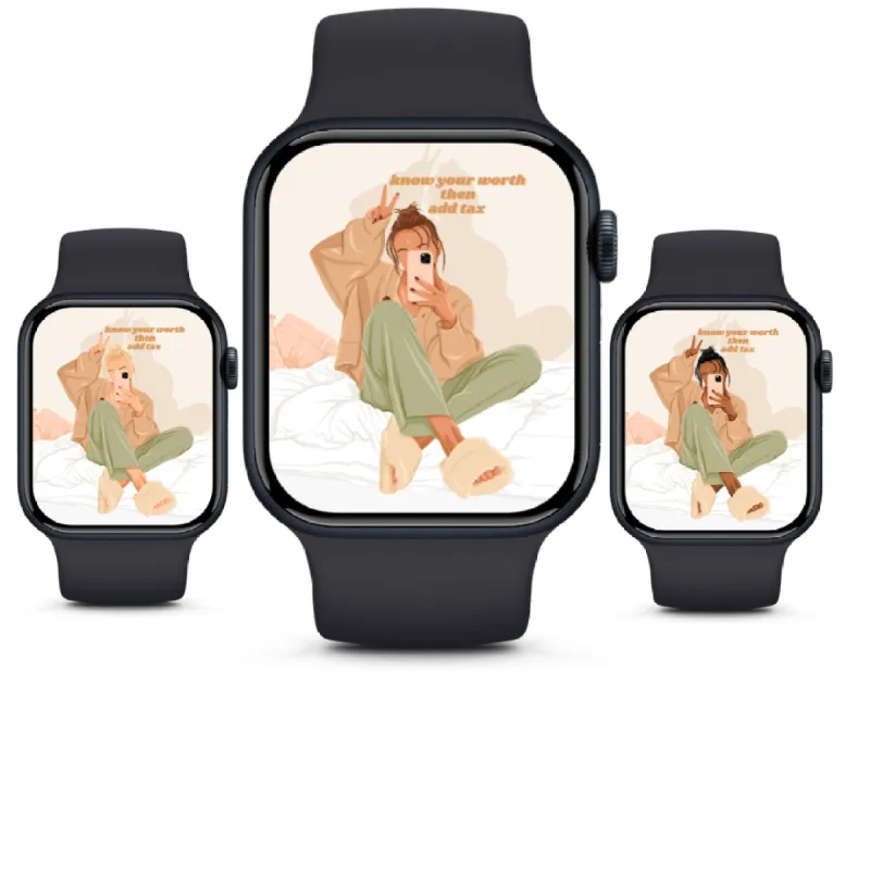 Know Your Worth Then Add Tax made by Strawberry Avocados