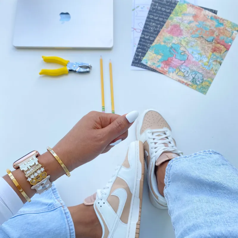 For The Teachers Nude & White Love & Luxe sold by Strawberry Avocados