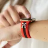 The It Girl Red & Black Smart Watch Band sold by Strawberry Avocados