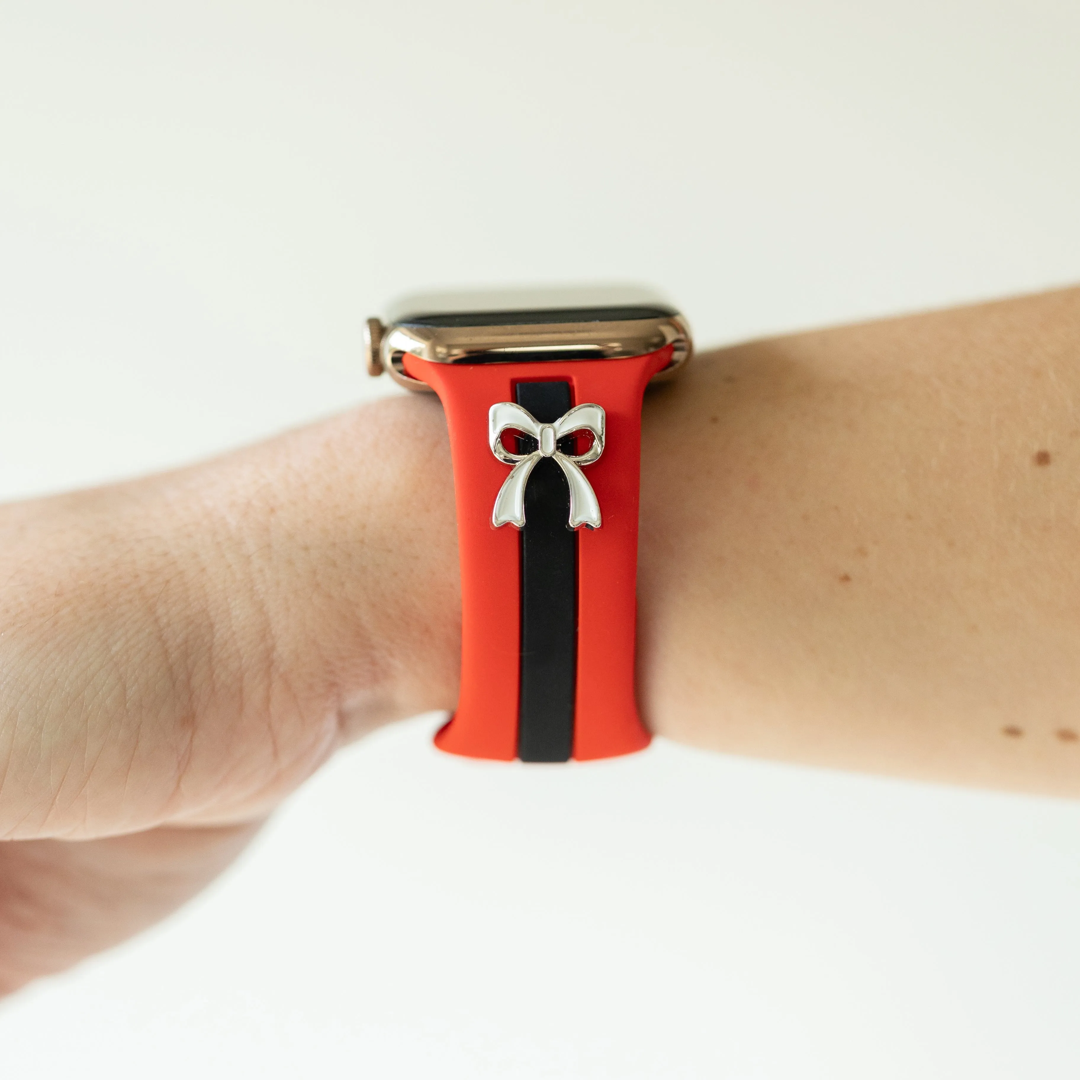 The It Girl Red & Black Smart Watch Band sold by Strawberry Avocados