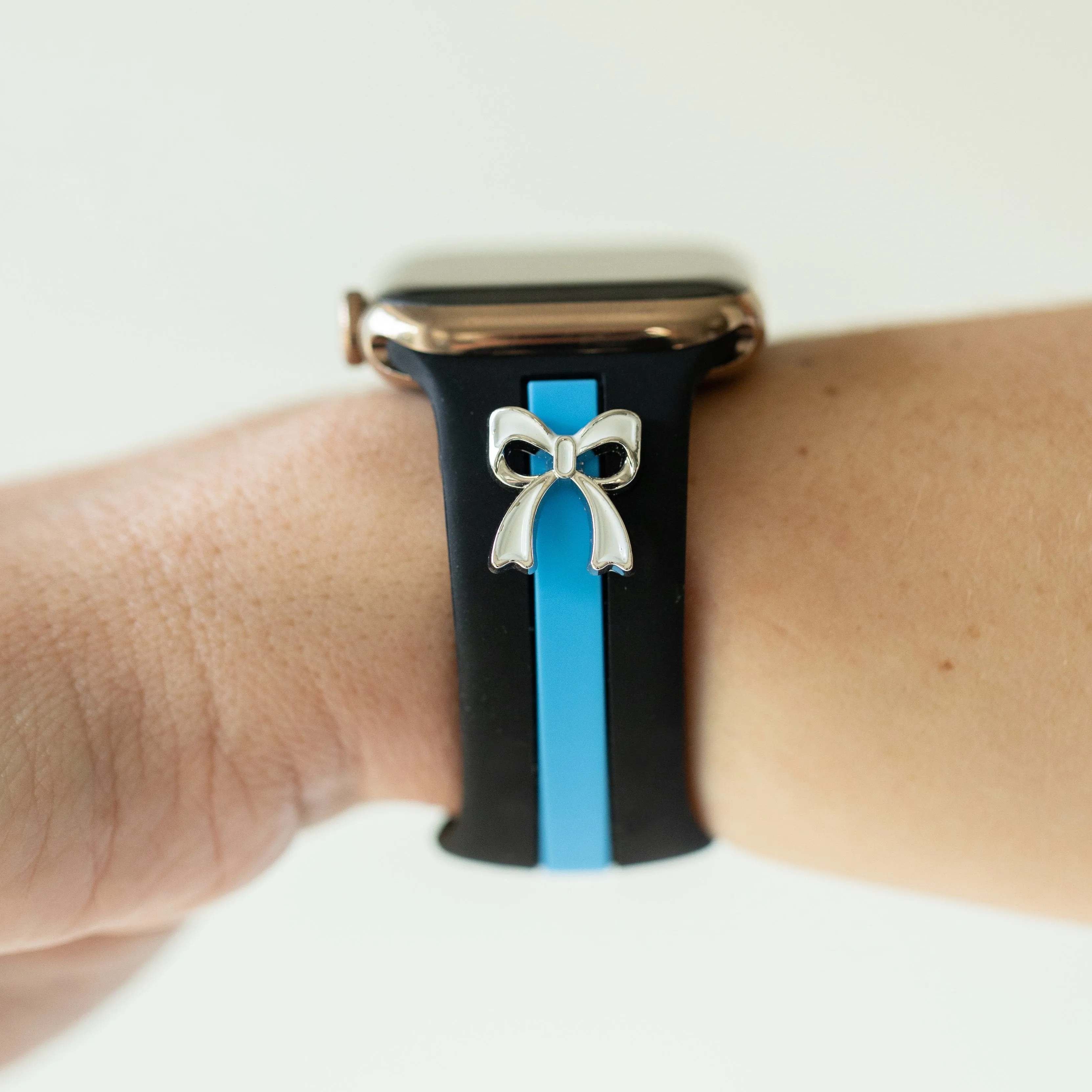 The It Girl Black & Blue Smart Watch Band sold by Strawberry Avocados