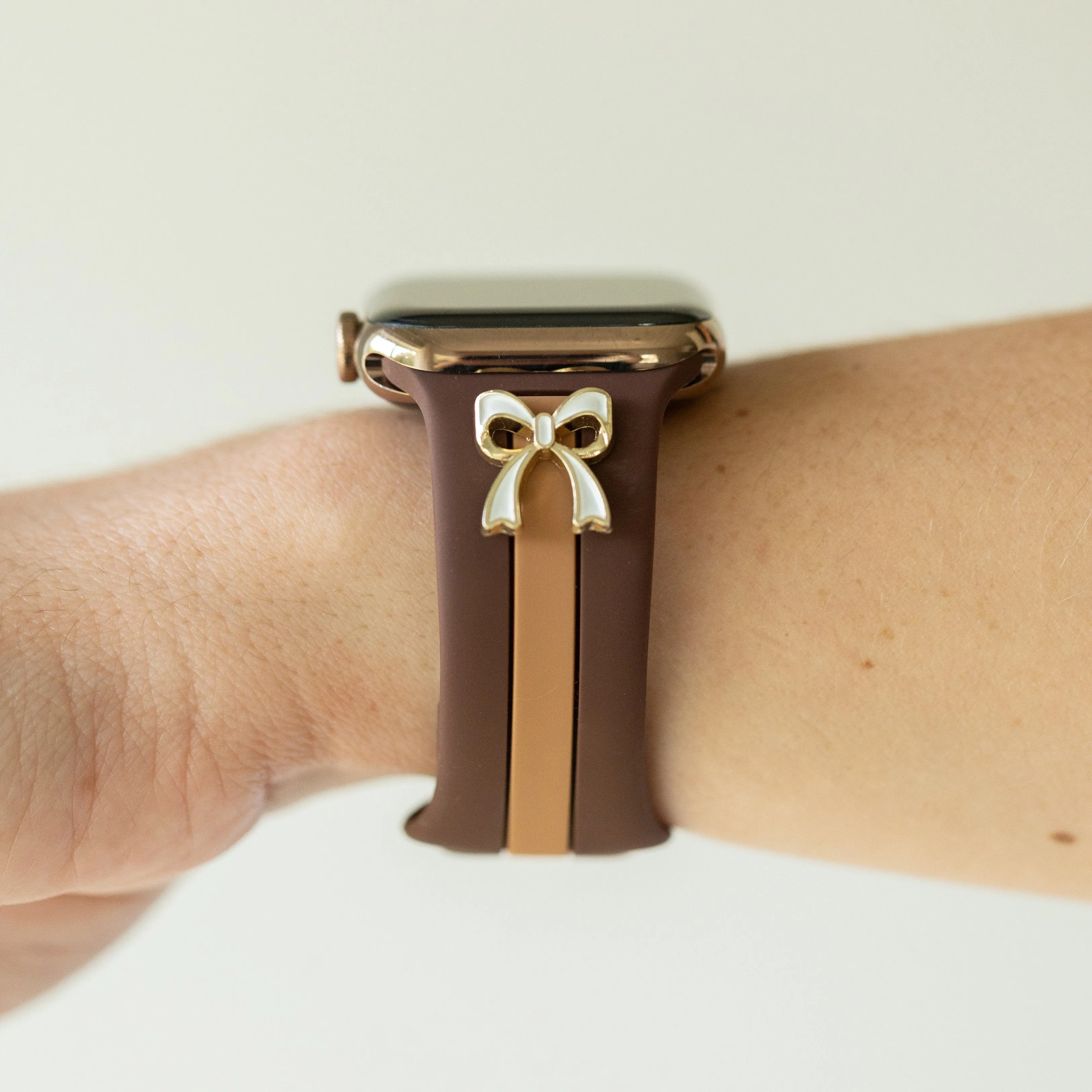 The It Girl Cocoa & Caramel Smart Watch Band sold by Strawberry Avocados product image thumbnail 2