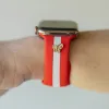 Chasing Butterflies 🦋Red & White Smart Watch Band sold by Strawberry Avocados