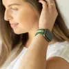 Chasing Butterflies 🦋 Pink and Green Smart Watch Band sold by Strawberry Avocados