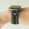 Let's Cause a Racket 🏓 Gray and Black Smart Watch Band sold by Strawberry Avocados