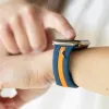Let's Cause a Racket π Blue & Orange Smart Watch Band sold by Strawberry Avocados