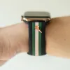 Let's Cause a Racket 🏓 Black/Pink/Green Smart Watch Band sold by Strawberry Avocados