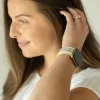Let's Cause a Racket π Ivory and Gray Smart Watch Band sold by Strawberry Avocados