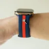 Let's Cause a Racket 🏓 Blue and Red Smart Watch Band sold by Strawberry Avocados