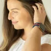 Let's Cause a Racket 🏓 Blue and Red Smart Watch Band sold by Strawberry Avocados