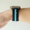 Let's Cause a Racket 🏓 Black & Blue Smart Watch Band sold by Strawberry Avocados