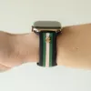 Come Fly With Me✈️ Black/Pink/Green Smart Watch Band sold by Strawberry Avocados