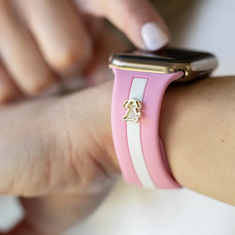 Dog Gone Love🐾 Doll Pink Smart Watch Band sold by Strawberry Avocados