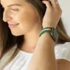 Heart to Love ♡ Pink & Green Smart Watch Band sold by Strawberry Avocados