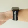 Heart to Love ♡ Black & Gray Smart Watch Band sold by Strawberry Avocados