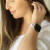 Chasing Butterflies 🦋Gray & White Smart Watch Band sold by Strawberry Avocados