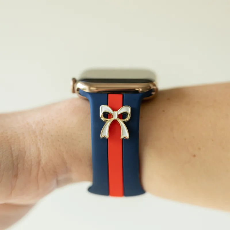 The It Girl Blue & Red Smart Watch Band sold by Strawberry Avocados