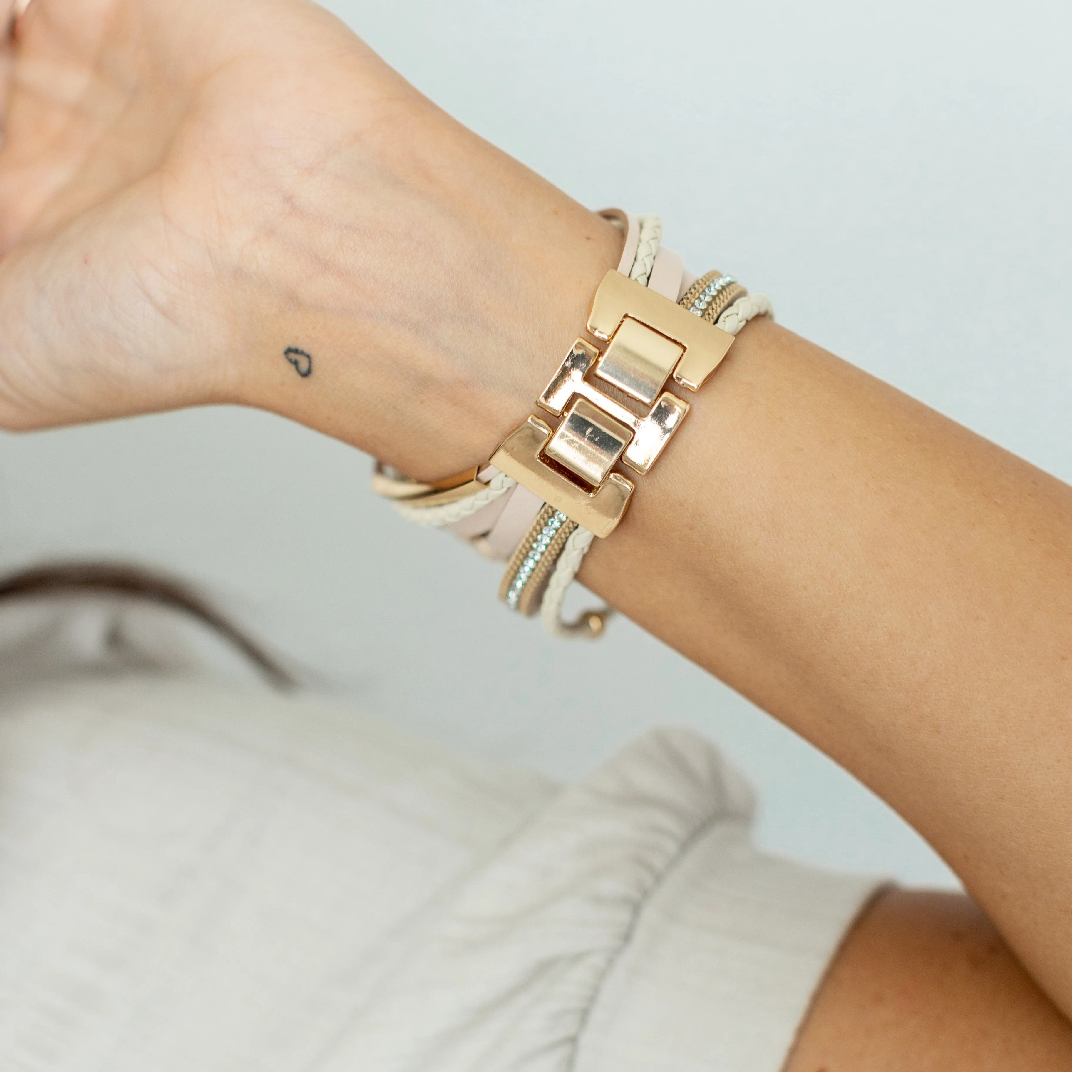 Solange Faux Leather Smart Watch Band sold by Strawberry Avocados product image thumbnail 2