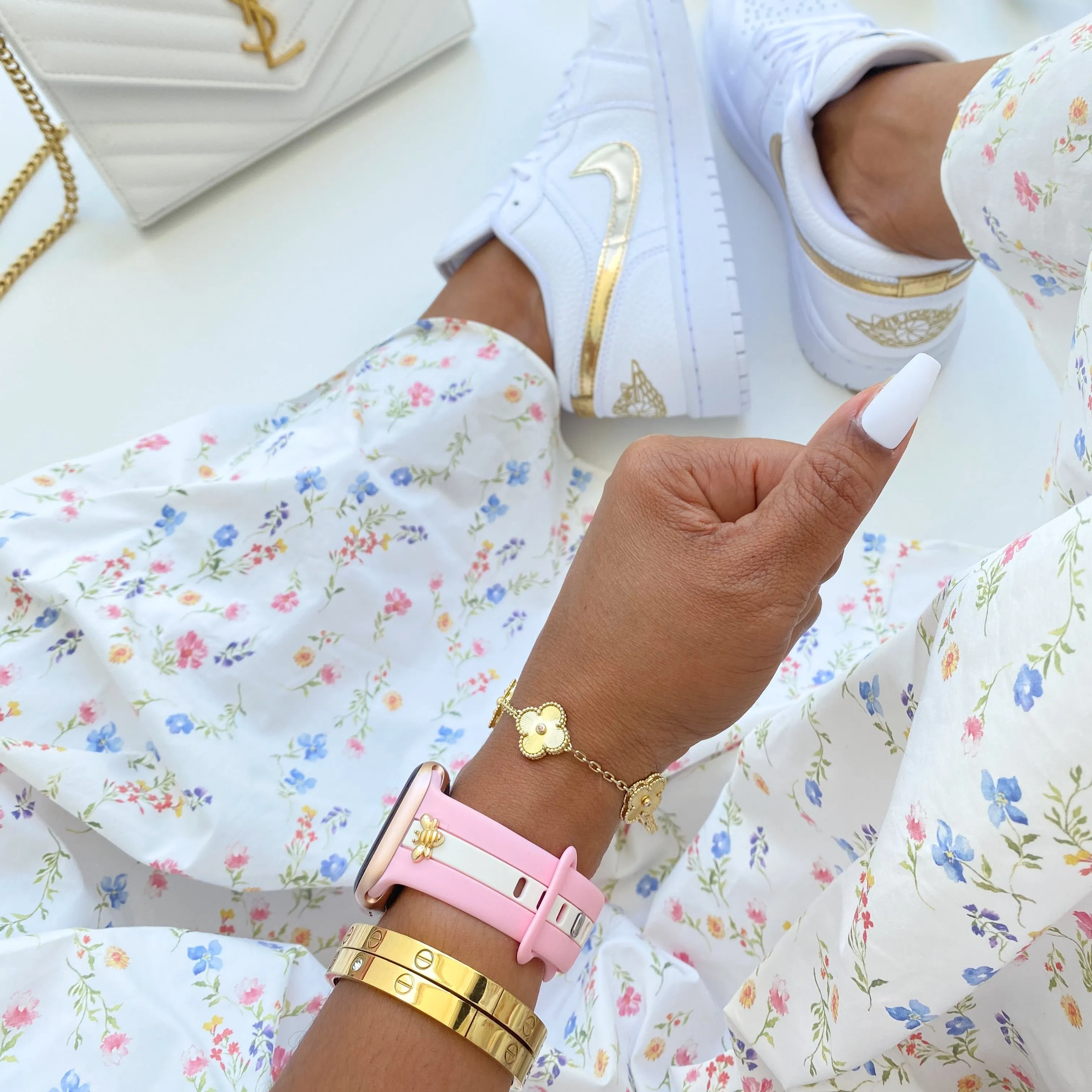 Skye Lady Cressida Cowper Prissy Pink Smart Watch Band sold by Strawberry Avocados