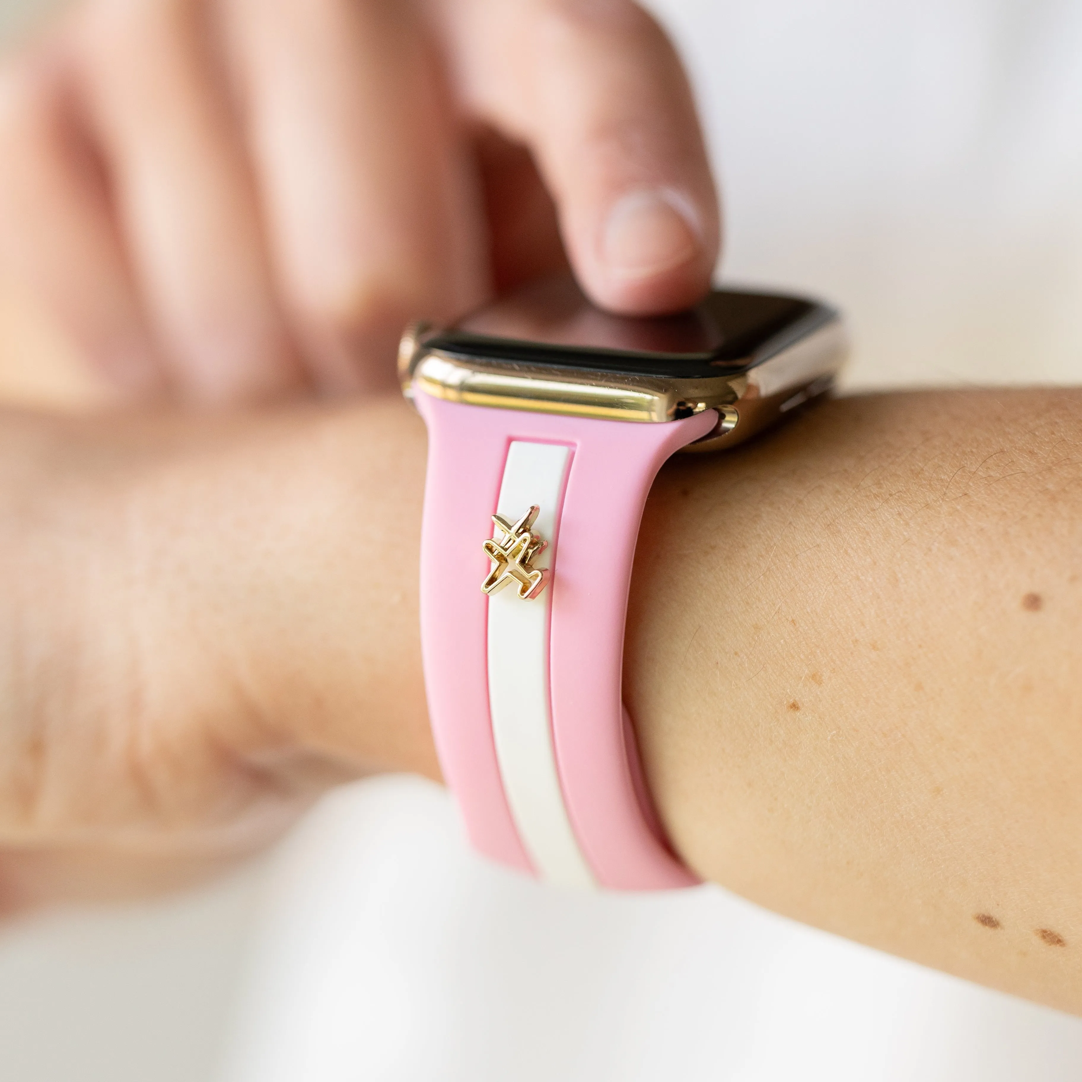 Skye Doll Pink Smart Watch Band sold by Strawberry Avocados product image thumbnail 4