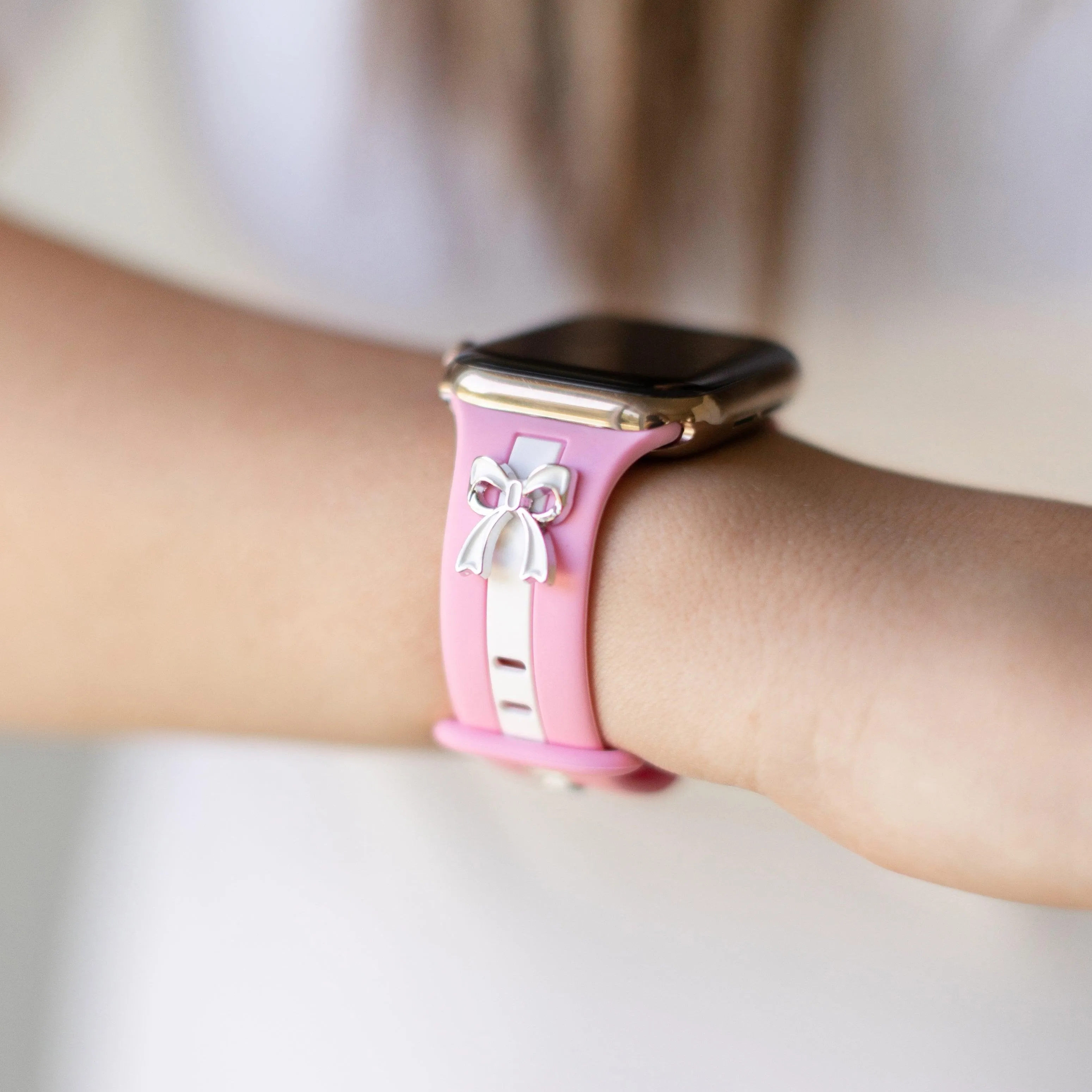 Skye Doll Pink Smart Watch Band sold by Strawberry Avocados product image thumbnail 2