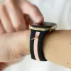 Skye Midnight Black & Pink Smart Watch Band sold by Strawberry Avocados