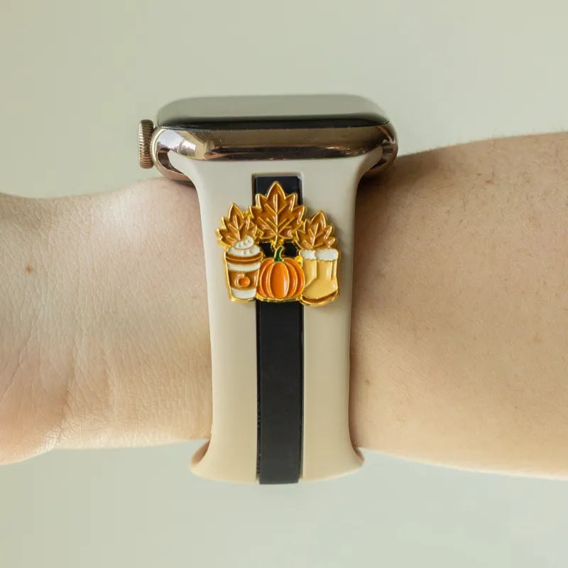 Can You ππ Itβs Fall Nude & Black Skye Watchband sold by Strawberry Avocados